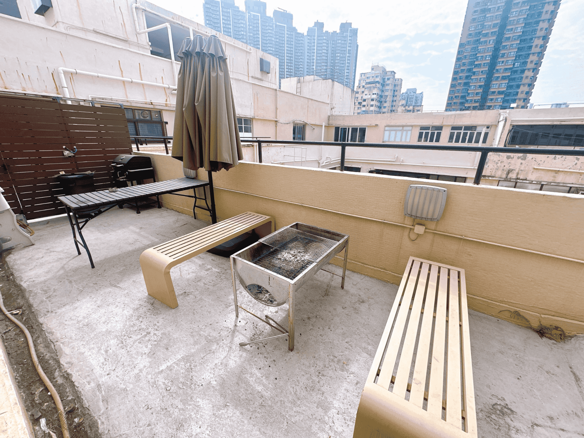 J2 新蒲崗partyroom - 獨立BBQ露台